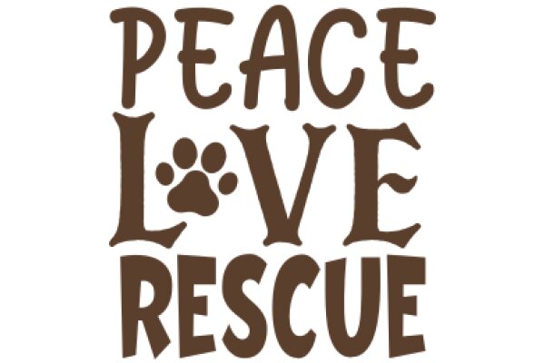 Peace, Love, and Rescue: A Logo for an Animal Shelter