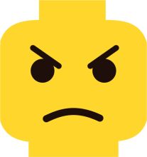 A Yellow Emoji with a Frowning Expression