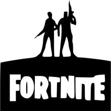 Fortnite: A Silhouette of Two Players in a Playful Battle