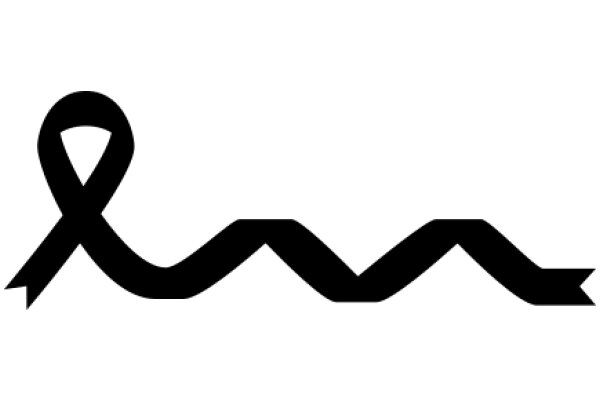 Awareness Symbol: A Image of a Ribbon with a Wave-like Design