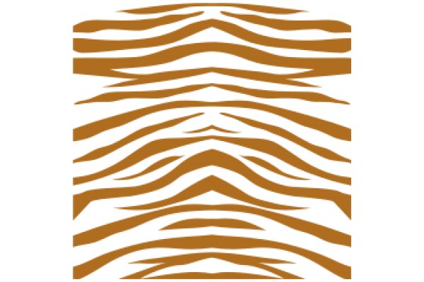 Stylized Zebra Pattern with a Black Background