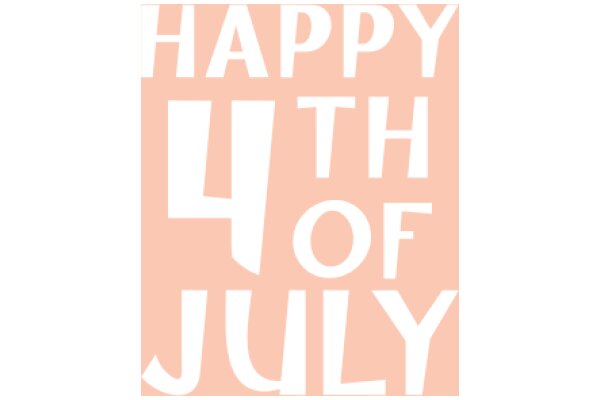 Celebrating the Fourth of July with a Pink Background