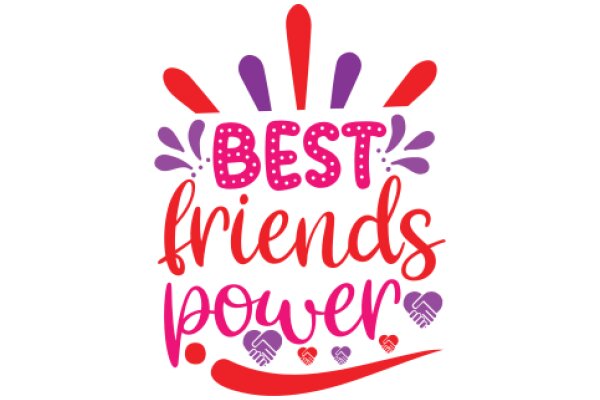 Best Friends Power: A Graphic Design