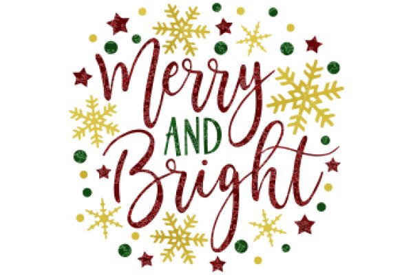 Merry and Bright: A Festive Holiday Greeting