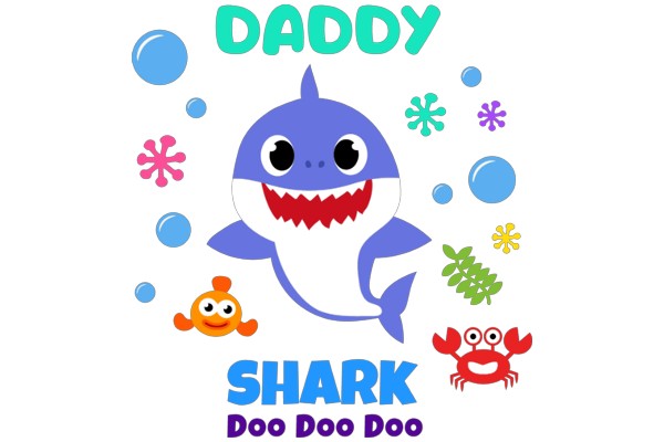 Daddy's Shark Adventure: A Children's Book