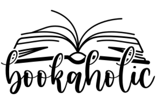 Stylized Logo for 'Bookaholic' with a Car Design Element