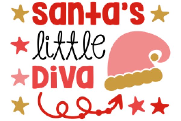 Santa's Little Diva: A Festive Holiday Greeting