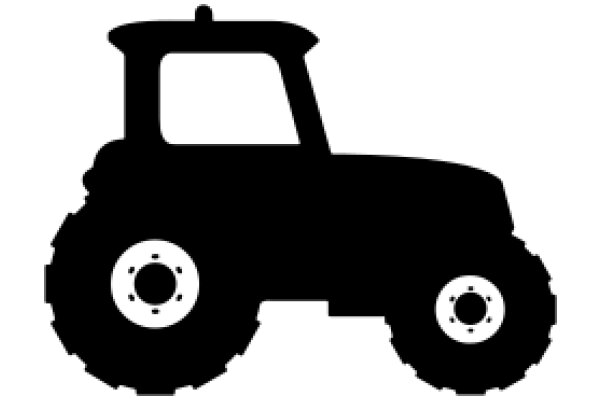 A Silhouette of a Four-Wheeled Vehicle