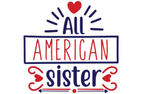 All American Sister: A Graphic Design