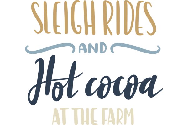 Sleigh Rides and Hot Cocoa at the Farm