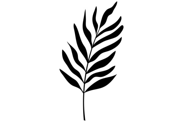 Stylized Leaf Design