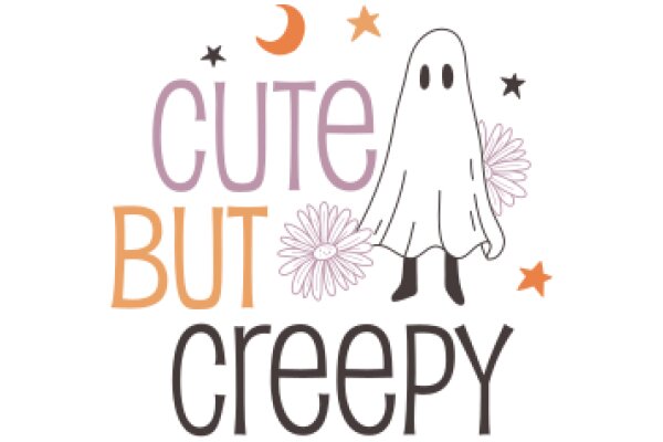 Cute But Creepy: A Playful Halloween-Themed Poster