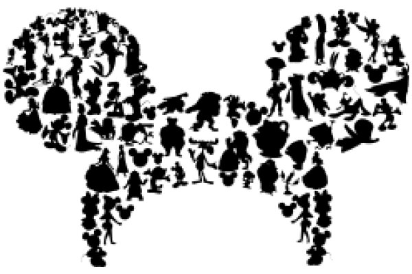 Mickey Mouse: A Silhouette of Iconic Characters