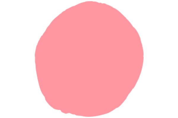 A Soft Pink Circle