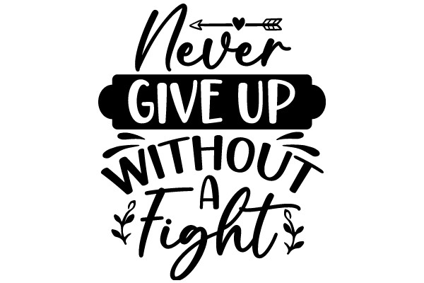 Never Give Up Without a Fight