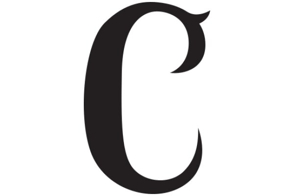 Stylized Letter 'C' in