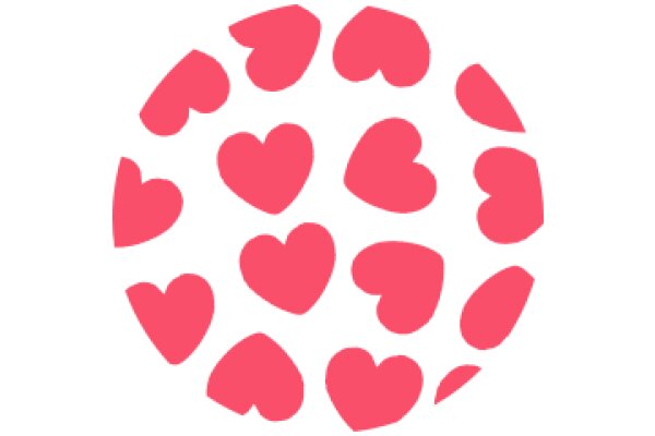 A Collection of Pink Heart Shapes