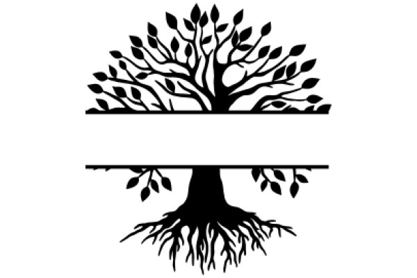 Simplistic Tree Silhouette