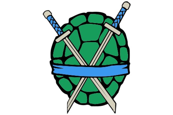 A Turtle's Adventure with Swords