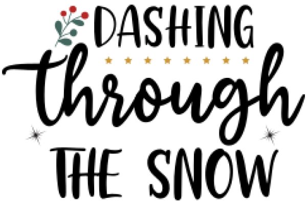 Dashing Through the Snow: A Festive Holiday Greeting