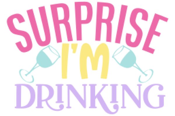 Surprise Drinking: A Fun and Playful Graphic Design