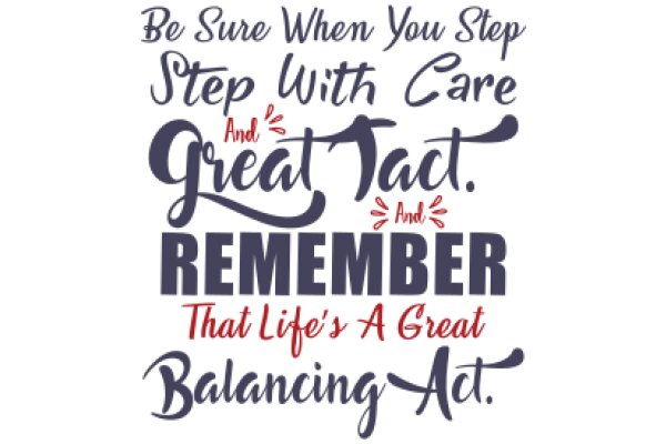 A Warm and Witty Reminder to Prioritize Balance in Life