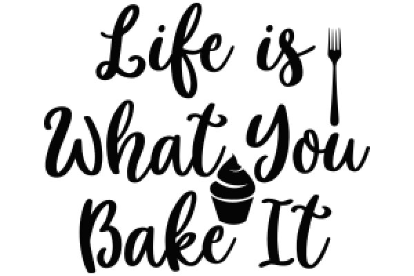 Life is What You Bake It: A Playful Take on Life's Sweetness