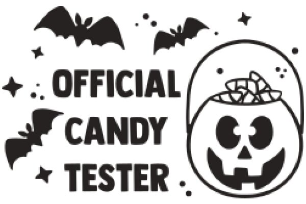 Official Candy Tester: A Playful Halloween Advertisement