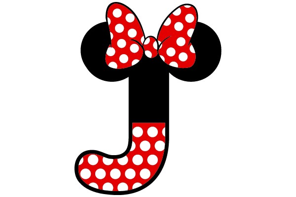 Stylish Minnie Mouse Ear Logo