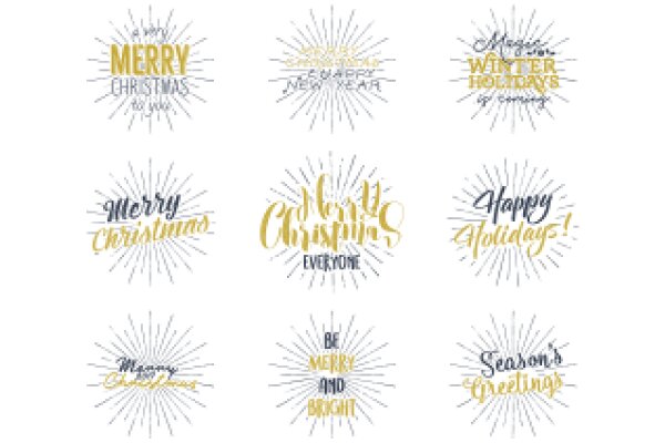 Season's Greetings: A Collection of Festive Messages for Christmas, New Year, and Winter Holidays