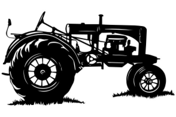 A Classic Illustration of a Tractor