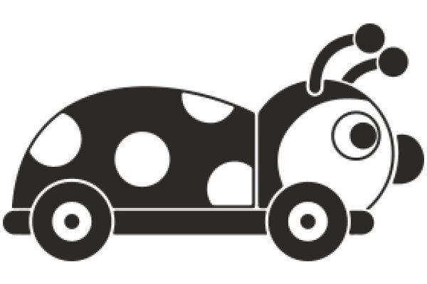 A Stylish Illustration of a Ladybug Car