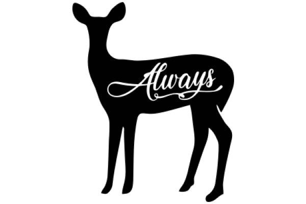 Always: A Silhouette of a Deer