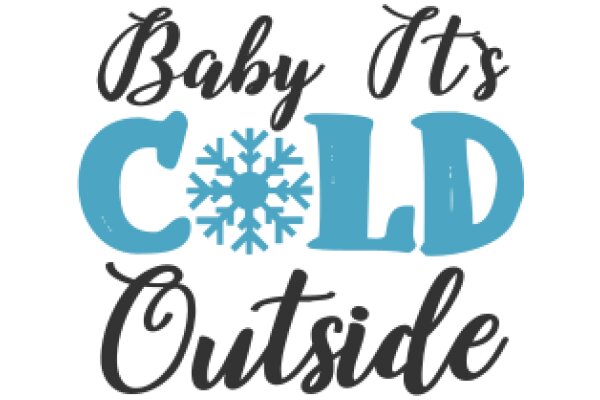 Baby It's Cold Outside: A Charming Winter-Themed Logo