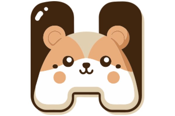 Cute Cartoon Bear with a Smile