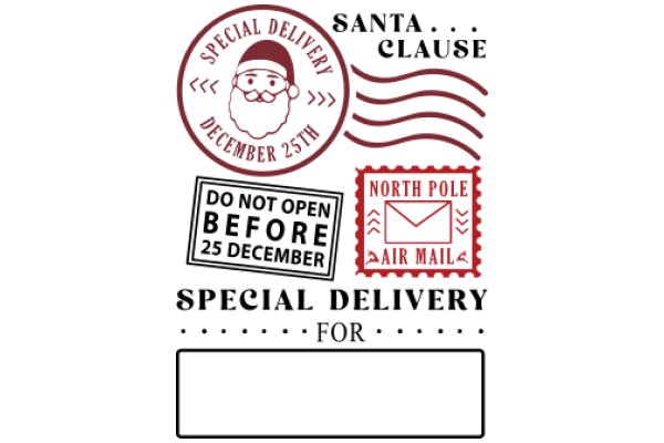 A Festive Holiday Greeting: Santa Clause Special Delivery