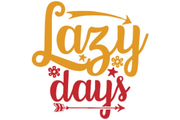 Lazy Days: A Graphic Design Poster