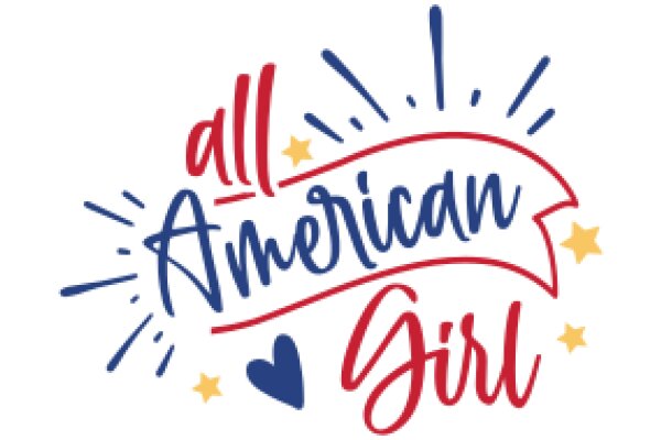 Celebrating American Girl: A Graphic Design Showcasing the Brand's Iconic Logo