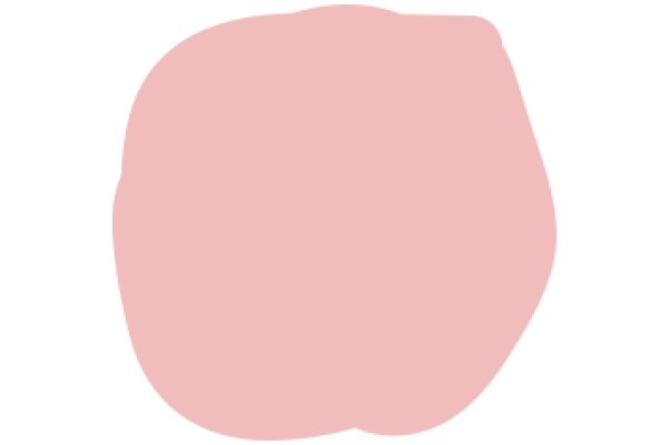 A Soft Pink Oval