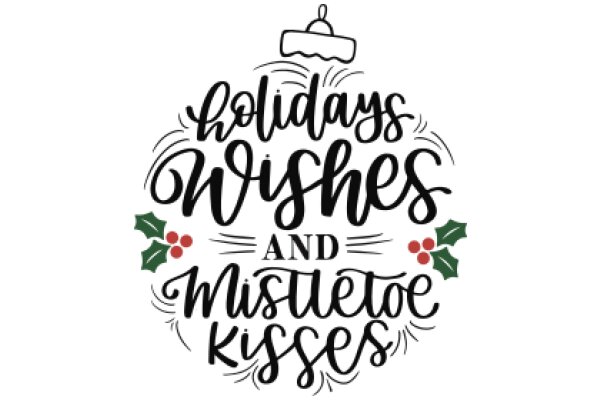 Holiday Wishes and Festive Kisses: A Seasonal Greeting