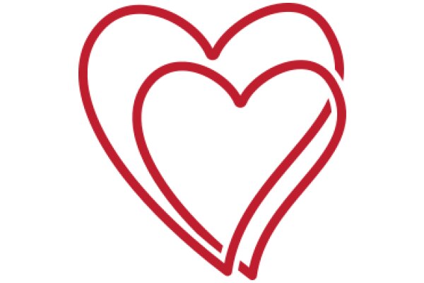 Simplistic Red Heart Logo