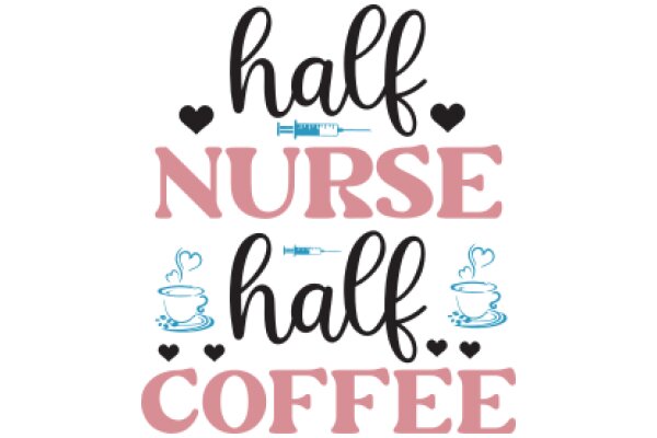 Half Nurse, Half Coffee: A Playful Take on the Nursing Profession