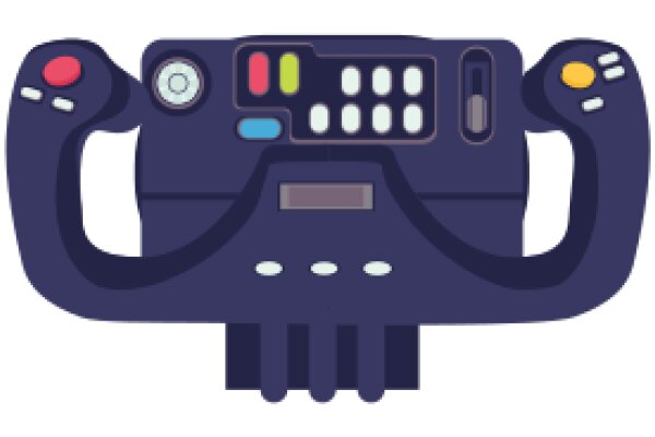 A Playful Illustration of a Robot's Control Panel