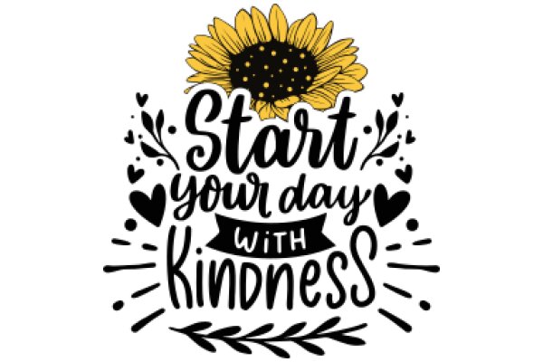 Start Your Day with Kindness: A Daily Affirmation Poster