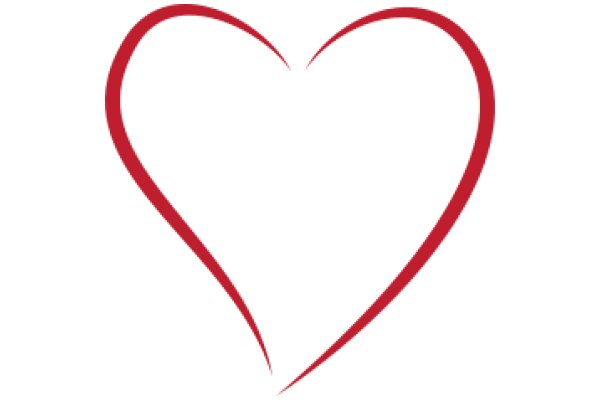 Simplistic Red Heart Logo