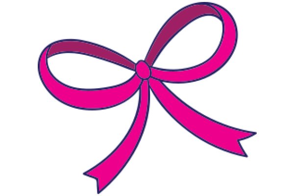 Vibrant Pink Bow with a Purpose