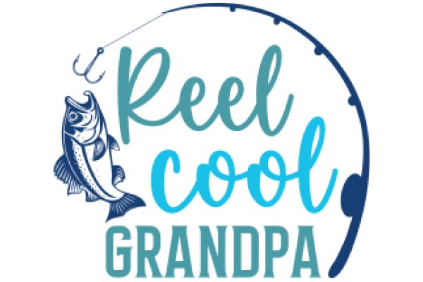 Reel Cool Grandpa: A Graphic Design for a Fishing Enthusiast