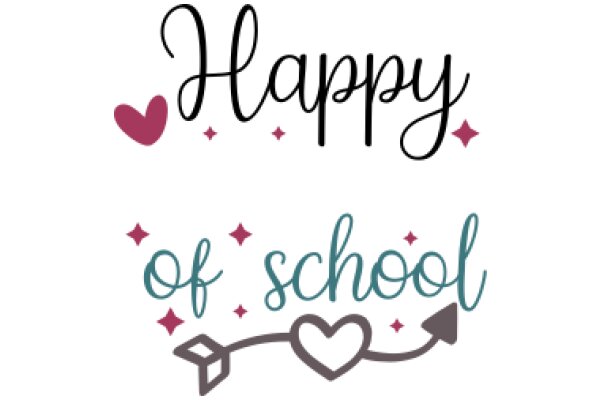 Happy School of School: A Graphic Design for a School's Motto