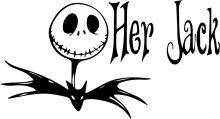 Whimsical Jack Skellington Logo