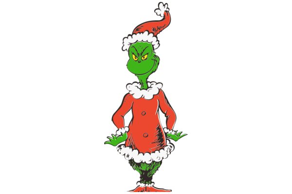 A Festive Christmas Greeting: The Grinch's Holiday Spirit